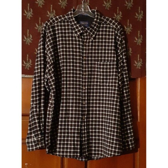 Pendleton Mens Shirt 100% Pure Virgin Wool Plaid Collared Button-Up L USA Made - Picture 11 of 14